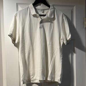 Calvin Klein Off-White Polo Shirt
